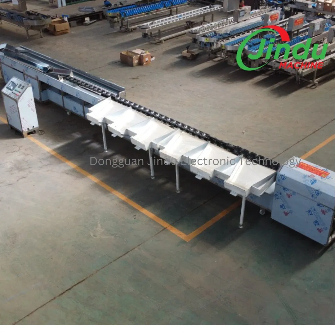 Máquina de clasificación de mangos Clasificar por peso Procesamiento de frutas Empaque