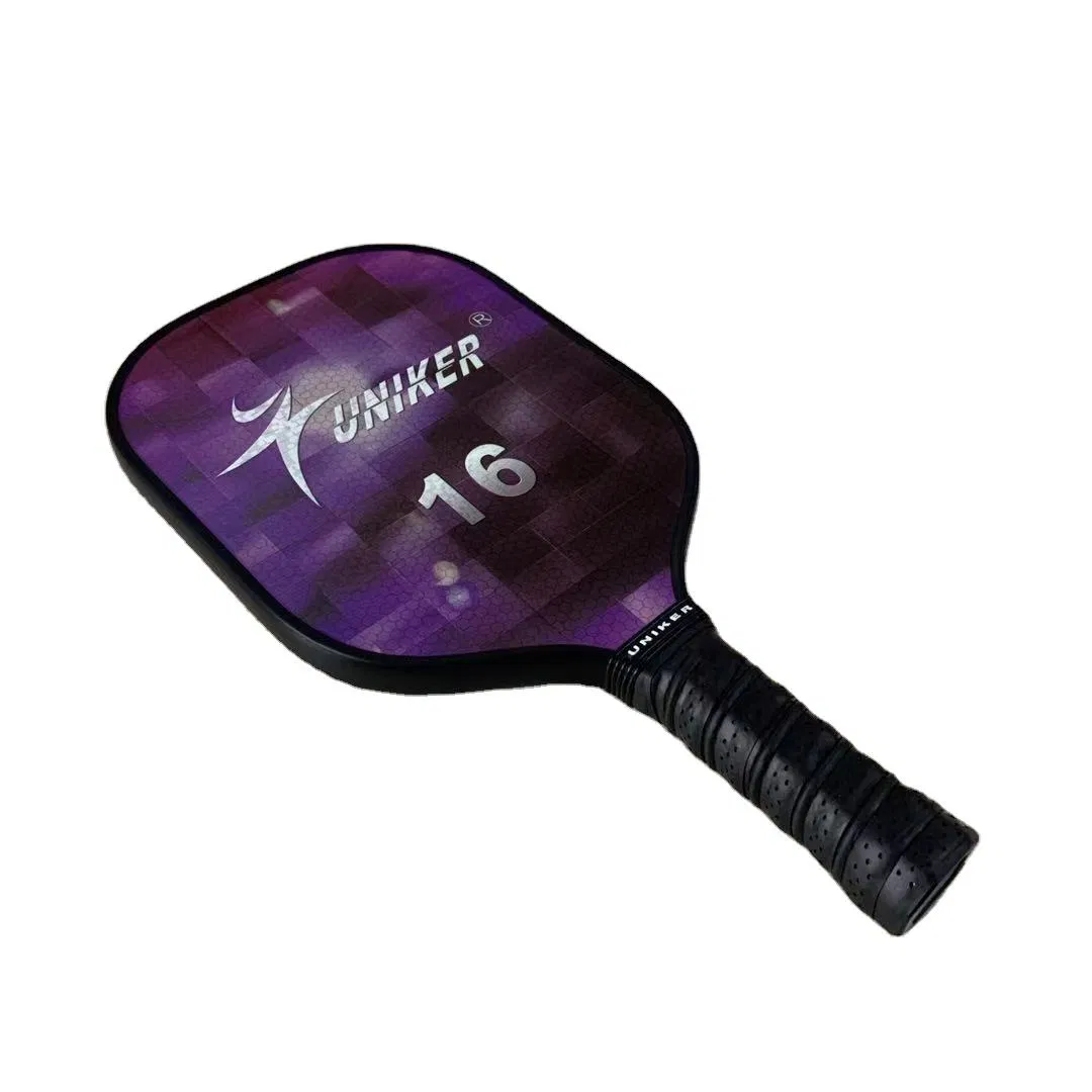 Pala de pickleball de carbono ultraligero con núcleo de panal avanzado