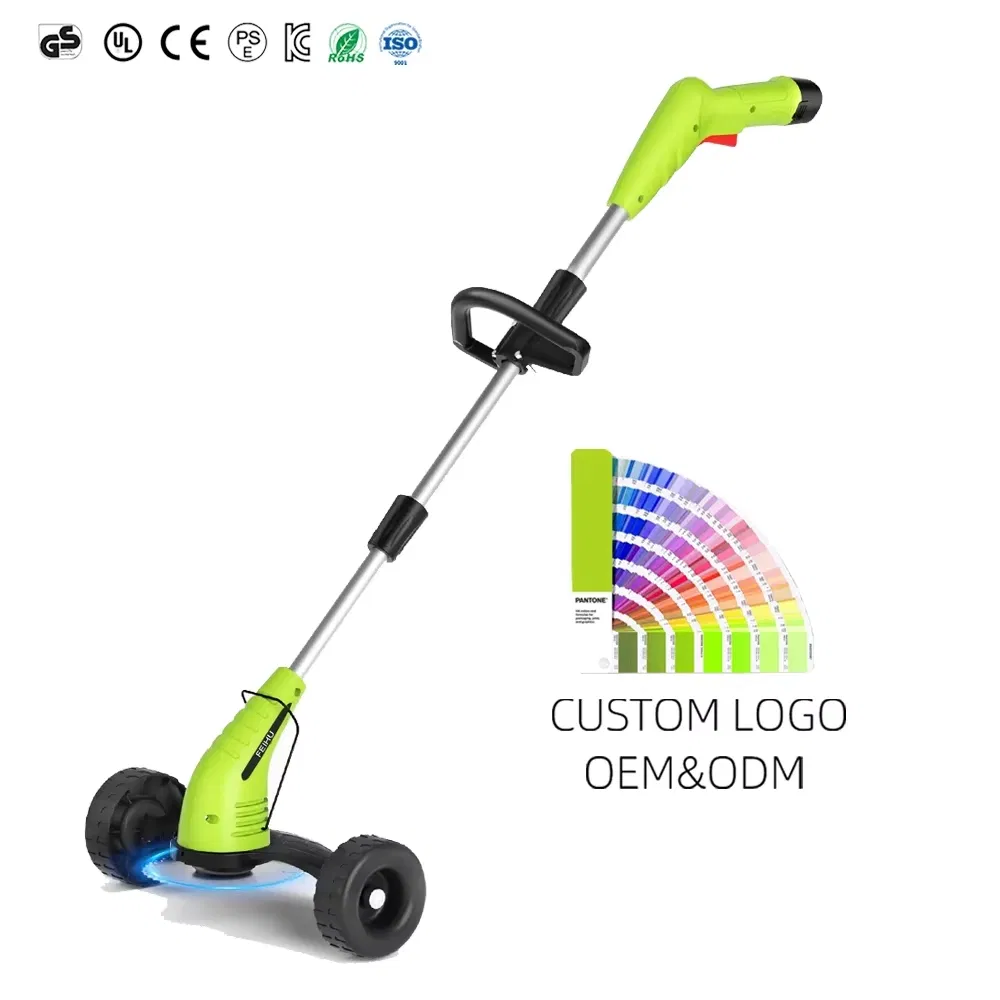 Cortadora de Césped Profesional 12V Inalámbrica con Eje Telescópico
