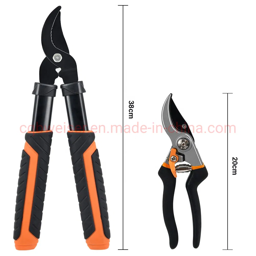 2PCS Tijeras de Jardinería de Poda, Juego de Podadoras de Bypass
