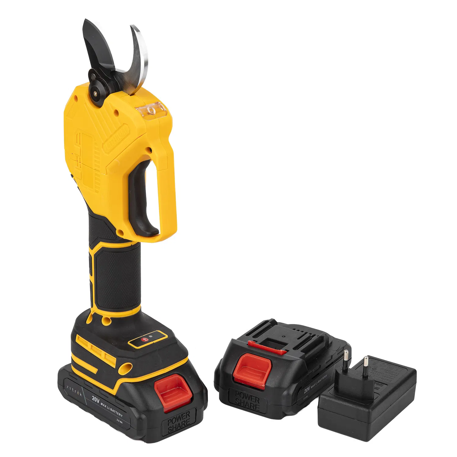 Tijeras de podar eléctricas 30mm Podadora de ramas sin escobillas para huertos y jardines Secateurs eléctricos con hoja de acero endurecido Sk5 para un corte limpio