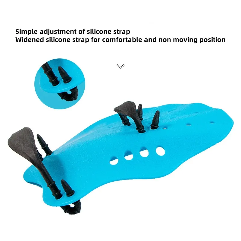 Gloffie Equipamiento de Natación Aerodinámico Palas Ajustables Propulsión Mejorada Palas de Mano
