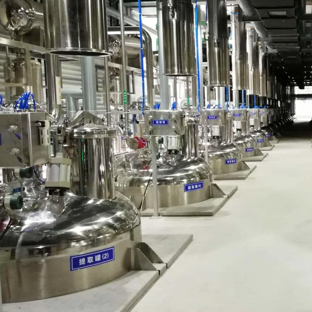 Extractor de acero inoxidable para el procesamiento de raíz de asafétida de alta eficiencia energética y ahorro industrial
