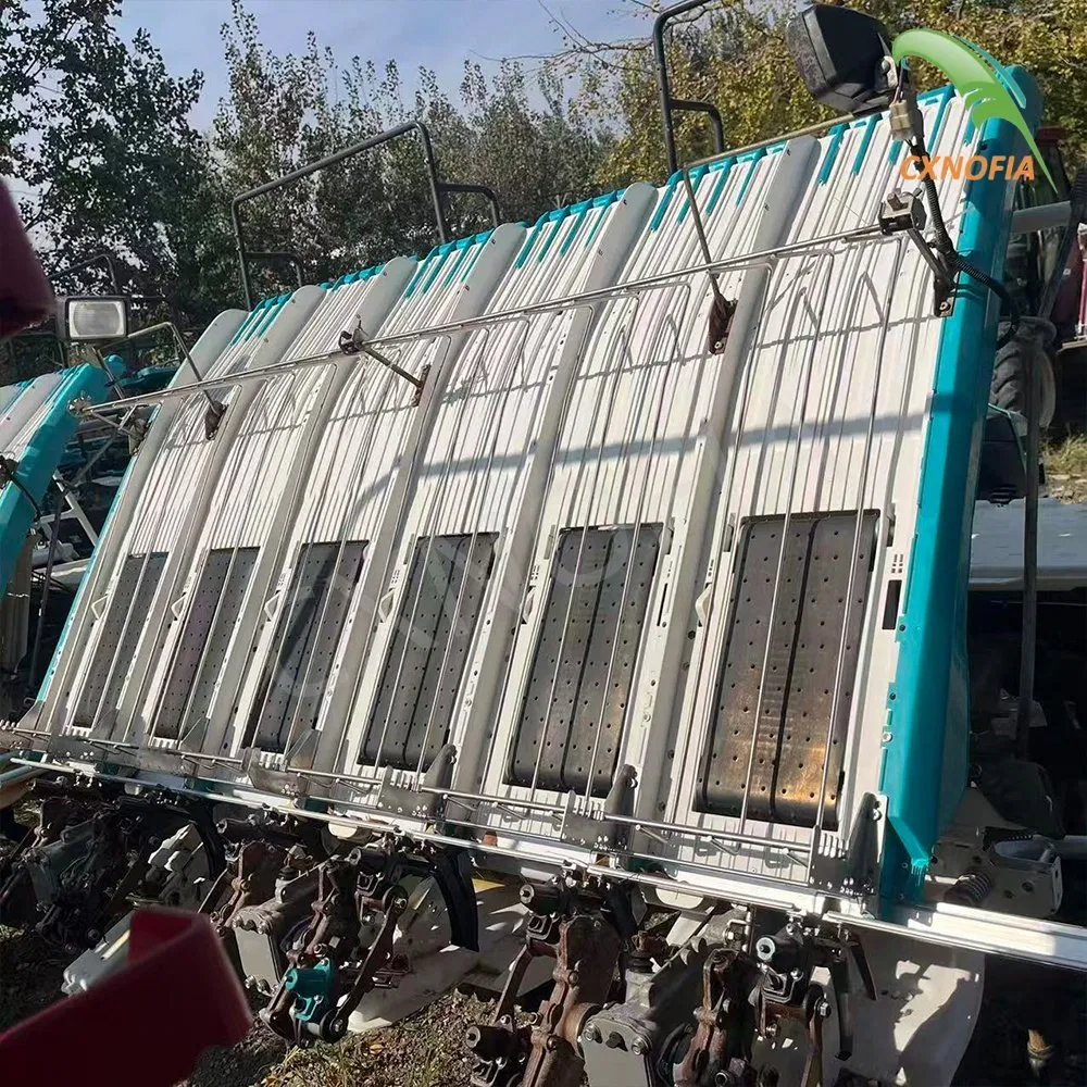 Conducción a Alta Velocidad 6 Transplantadora de Arroz Usada Transplantadora de Arroz para Kubota
