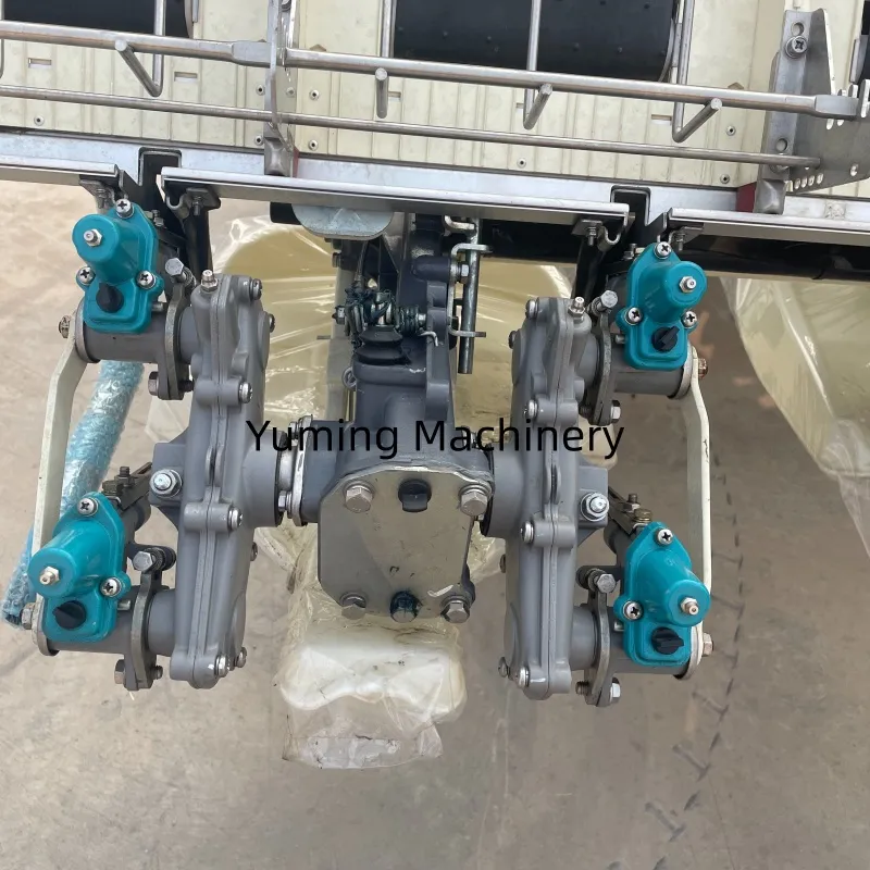 8-Line Trasplantador de arroz de gasolina Planter de plántulas de arroz