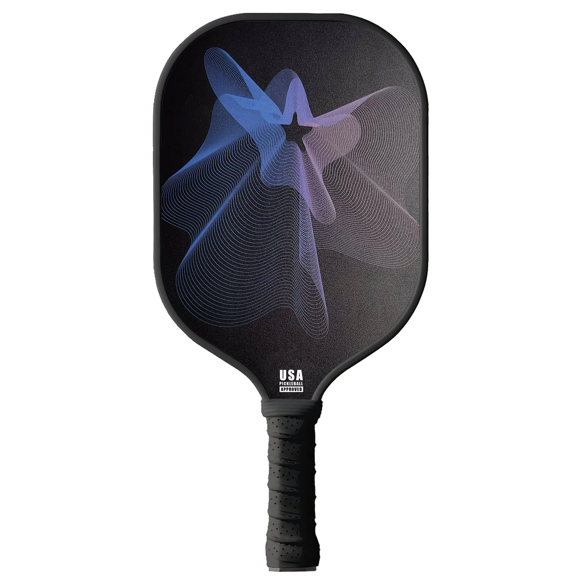 Núcleo de panal de fibra de carbono, pala de pickleball ligera de carbono