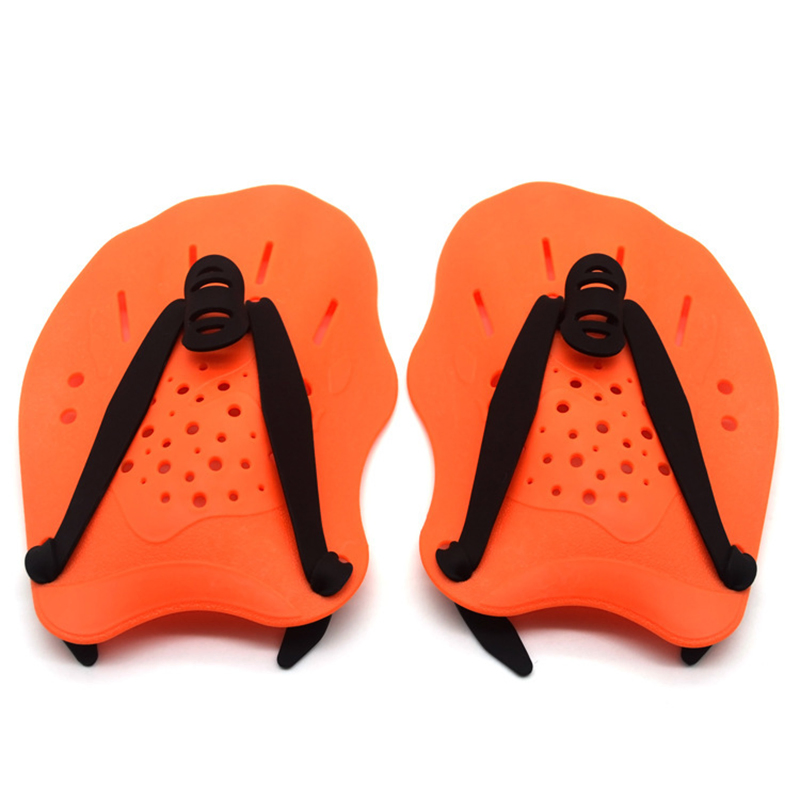 Palas de entrenamiento de natación con correas ajustables para hombres y mujeres Wyz13120