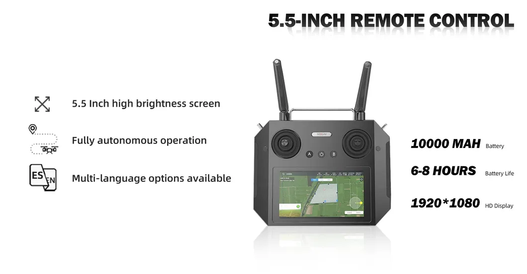 Control remoto H12 del dron