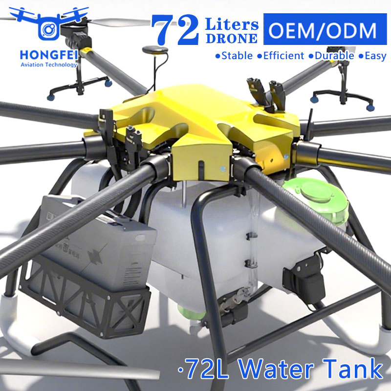 72L Drones Agrícolas de Gran Capacidad para Pulverización de Pesticidas e Insecticidas en Huertos de Cítricos y Riego Agrícola Precio