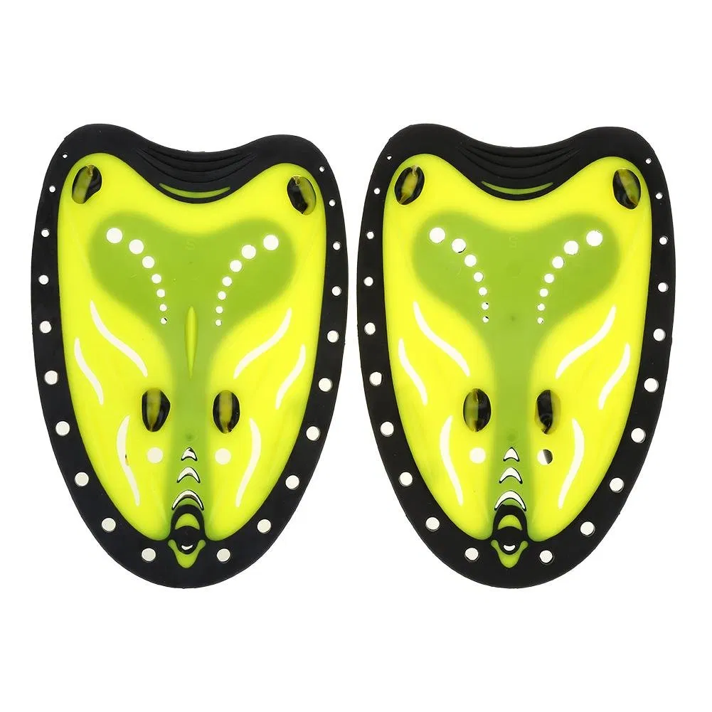 Aletas de natación ajustables de tamaño universal, diseño ergonómico para adultos y niños, equipo de entrenamiento de natación, palas