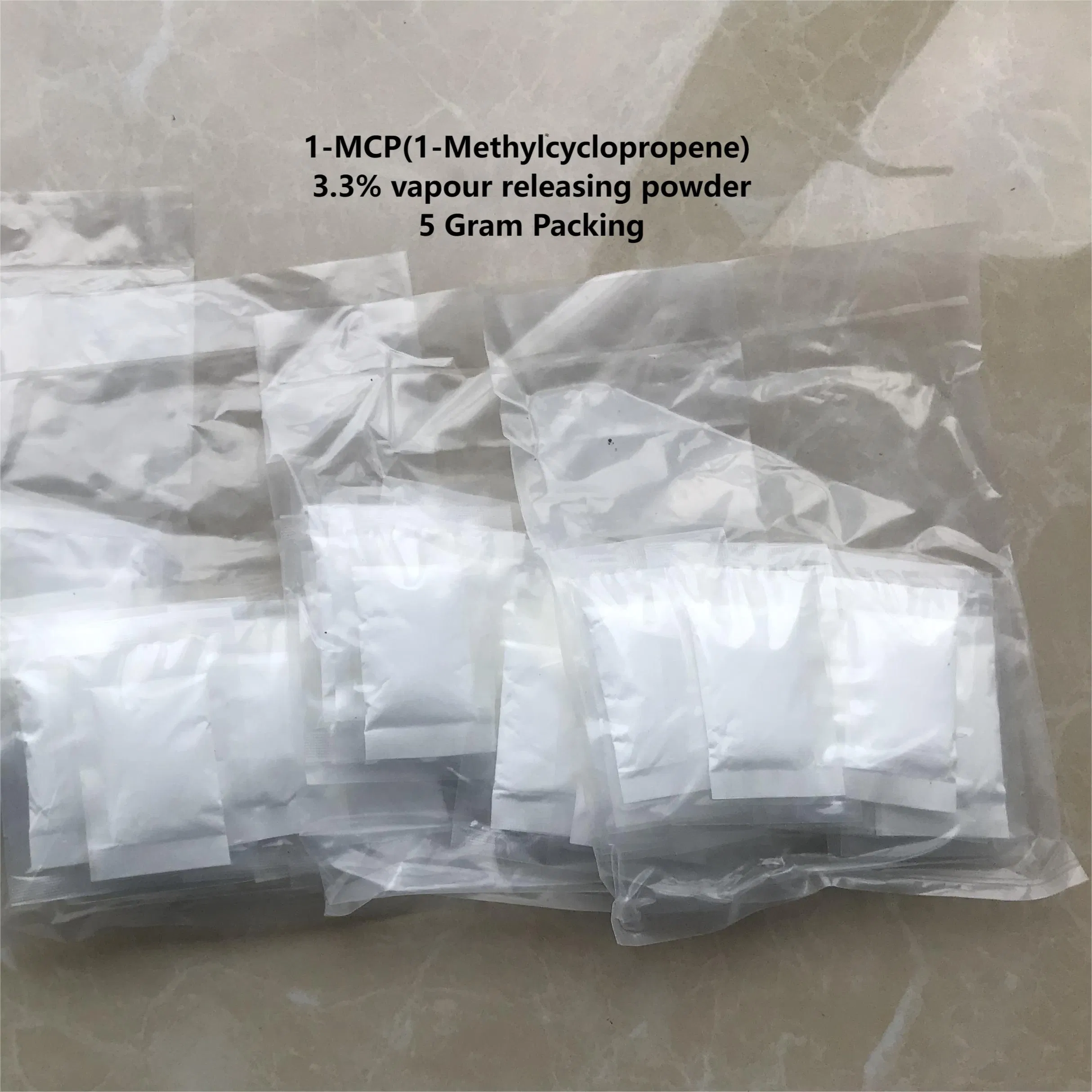 Regulador de Crecimiento de Plantas (1-Methylcyclopropene) 1-Mcp3.3%Vp para el Almacenamiento Fresco de Frutas y Flores