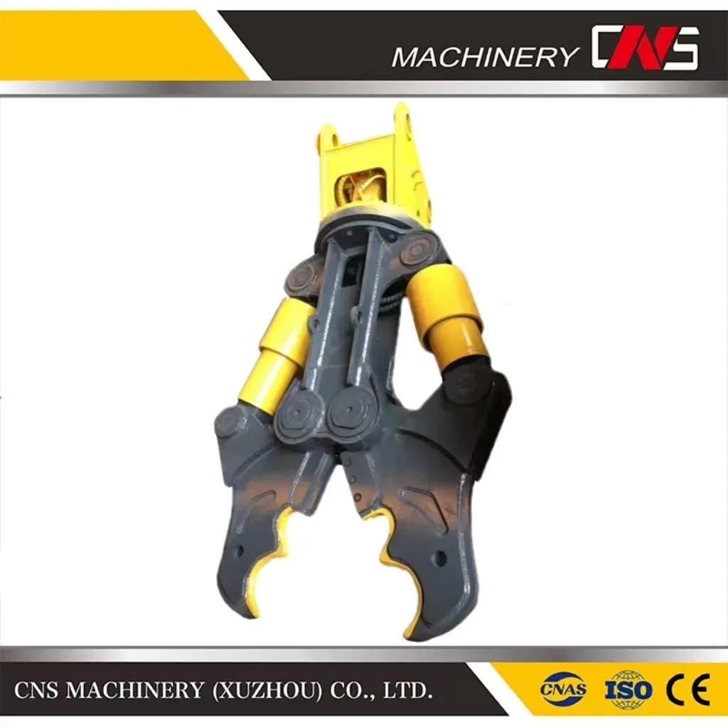 Máquina de corte para excavadora, cortadora de árboles para grúa, equipo de tala telescópico, cortadora de excavadora forestal