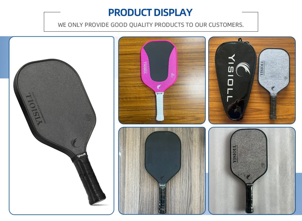 Detalle de pala de pickleball