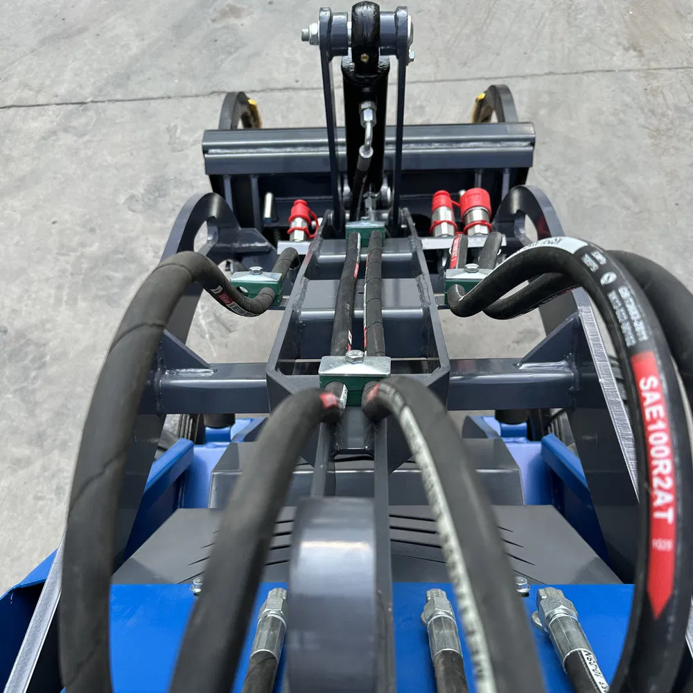 Alta Adaptabilidad Bdw14 Cargadora Mini de Skid Steer para Reparación de Caminos