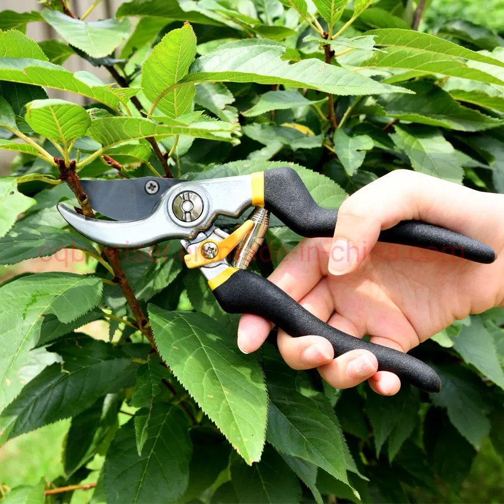 2PCS Tijeras de Jardinería de Poda, Juego de Podadoras de Bypass