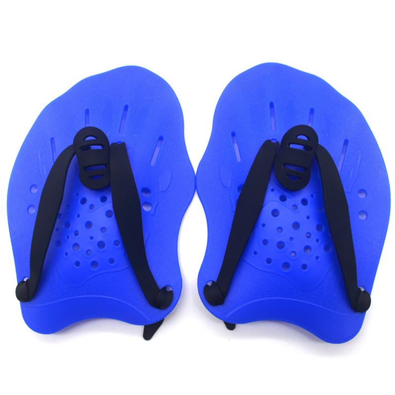 Palas de entrenamiento de natación con correas ajustables para hombres y mujeres Wyz13120