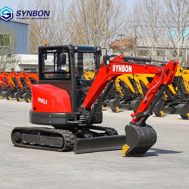 3.5-Ton Excavadora de Movilidad Rápida