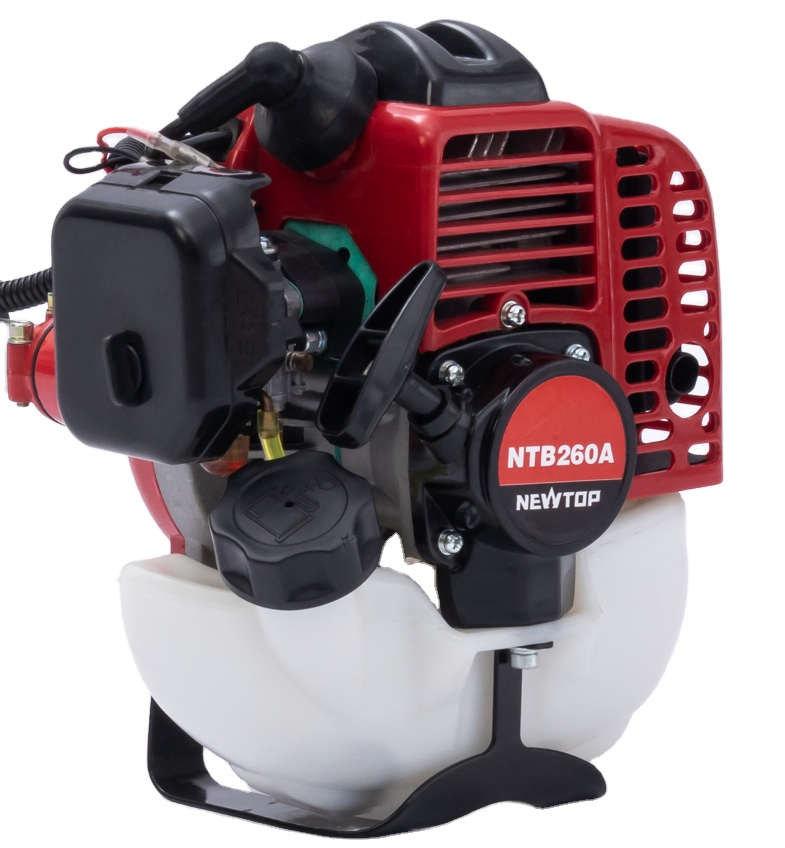 Cortadora de césped de gasolina herramienta de jardín cuchilla de metal desmalezadora manual 26cc