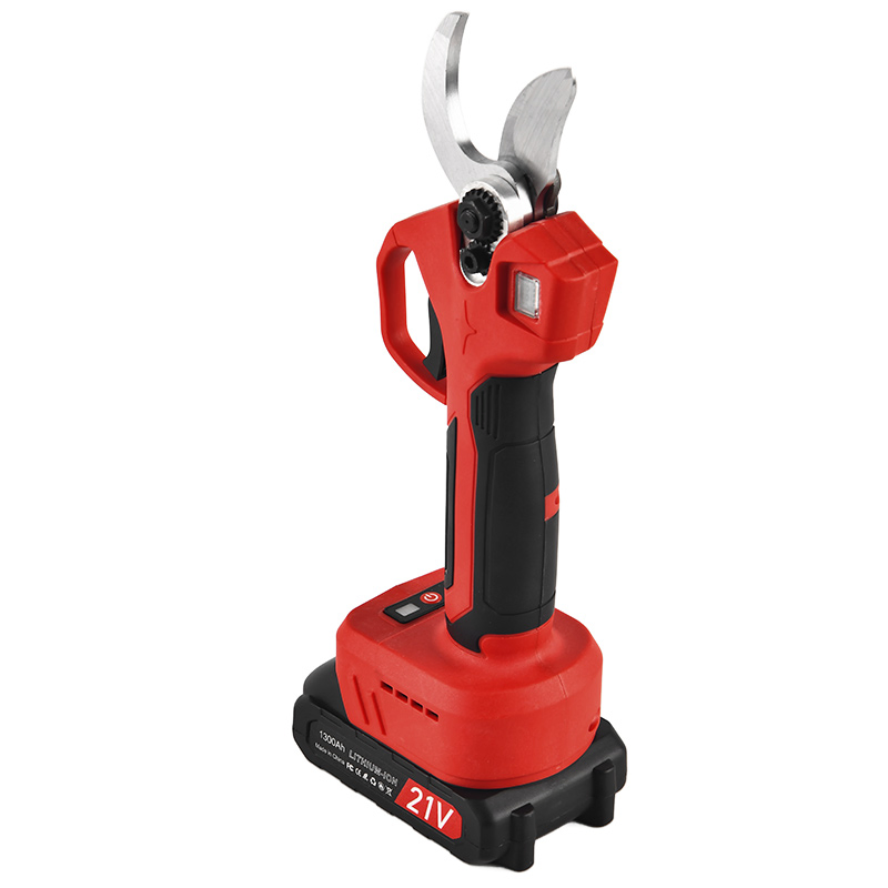 21V Herramienta de Jardinería Amigable con Batería de Litio Podadora Eléctrica Tijeras de Poda Inalámbricas