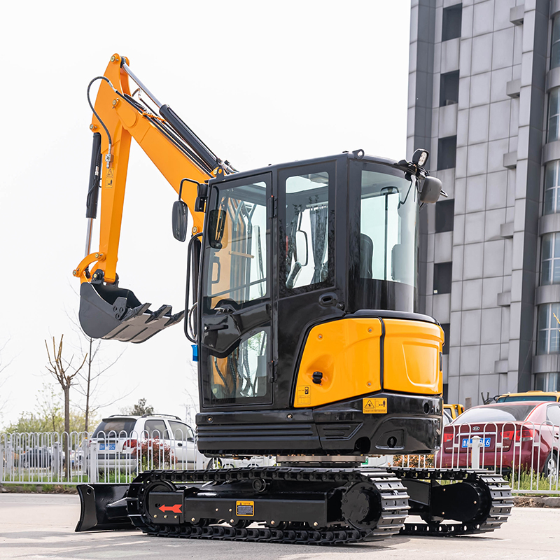Excavadora mini asequible pequeña de conducción hidráulica de bajo precio de China Se10