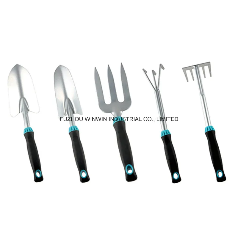 Pala de jardín, paleta, rastrillo, tenedor, desmalezadora para jardinería