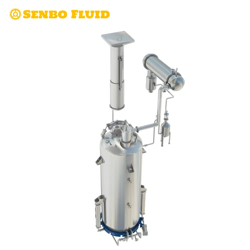 Máquina de tanque de extracción de café industrial de acero inoxidable para extractor de bebidas