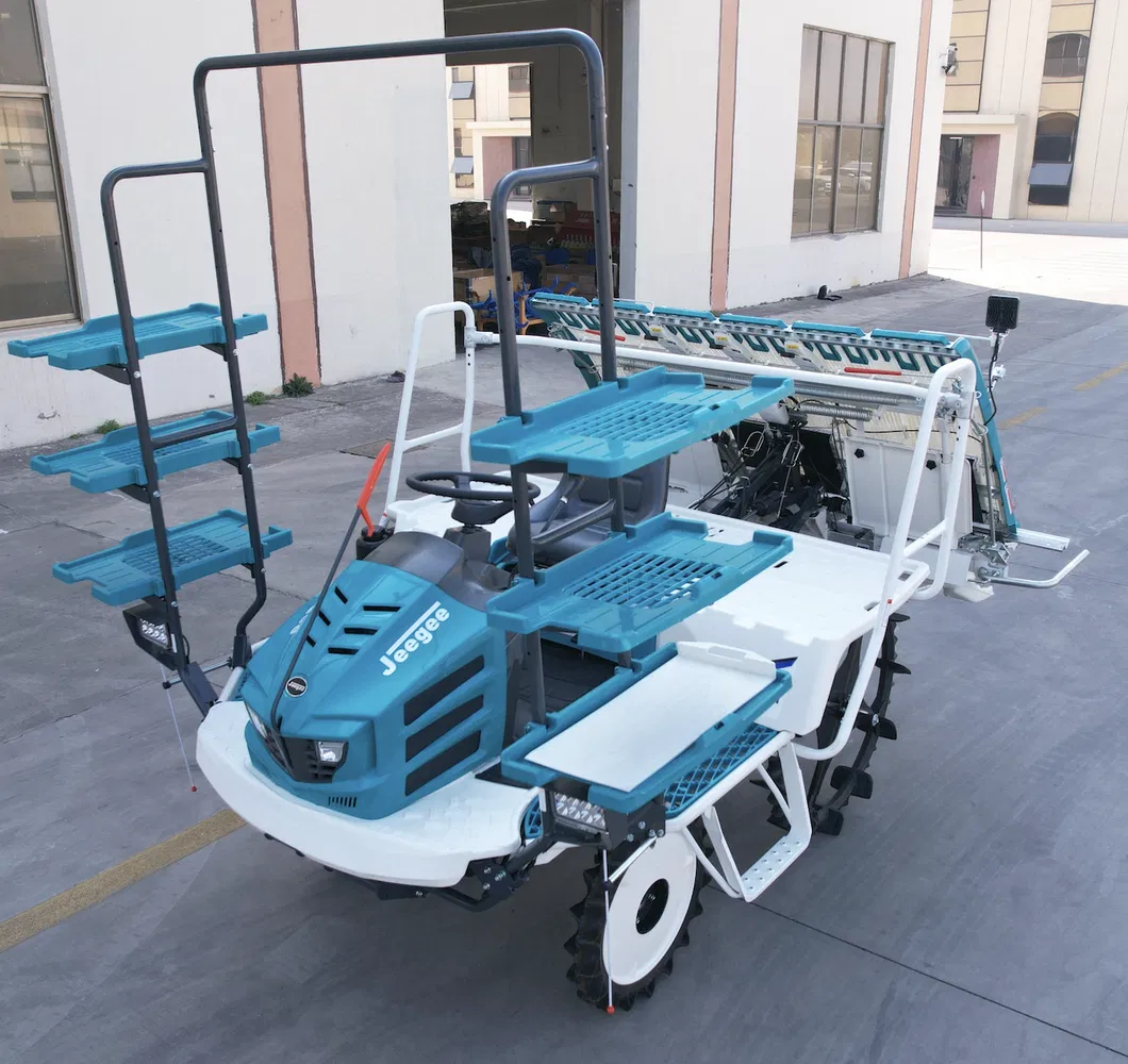Transplantadora de arroz mini duradera de caminar para necesidades de agricultura a gran escala