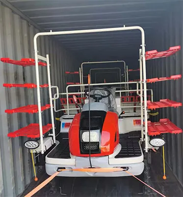 Conducción a Alta Velocidad 6 Transplantadora de Arroz Usada Transplantadora de Arroz para Kubota