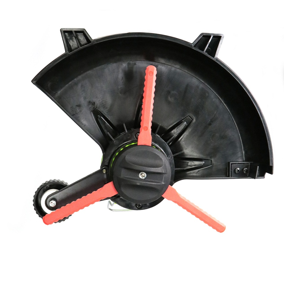 Cortadora de césped eléctrica portátil 12V con mango telescópico ajustable