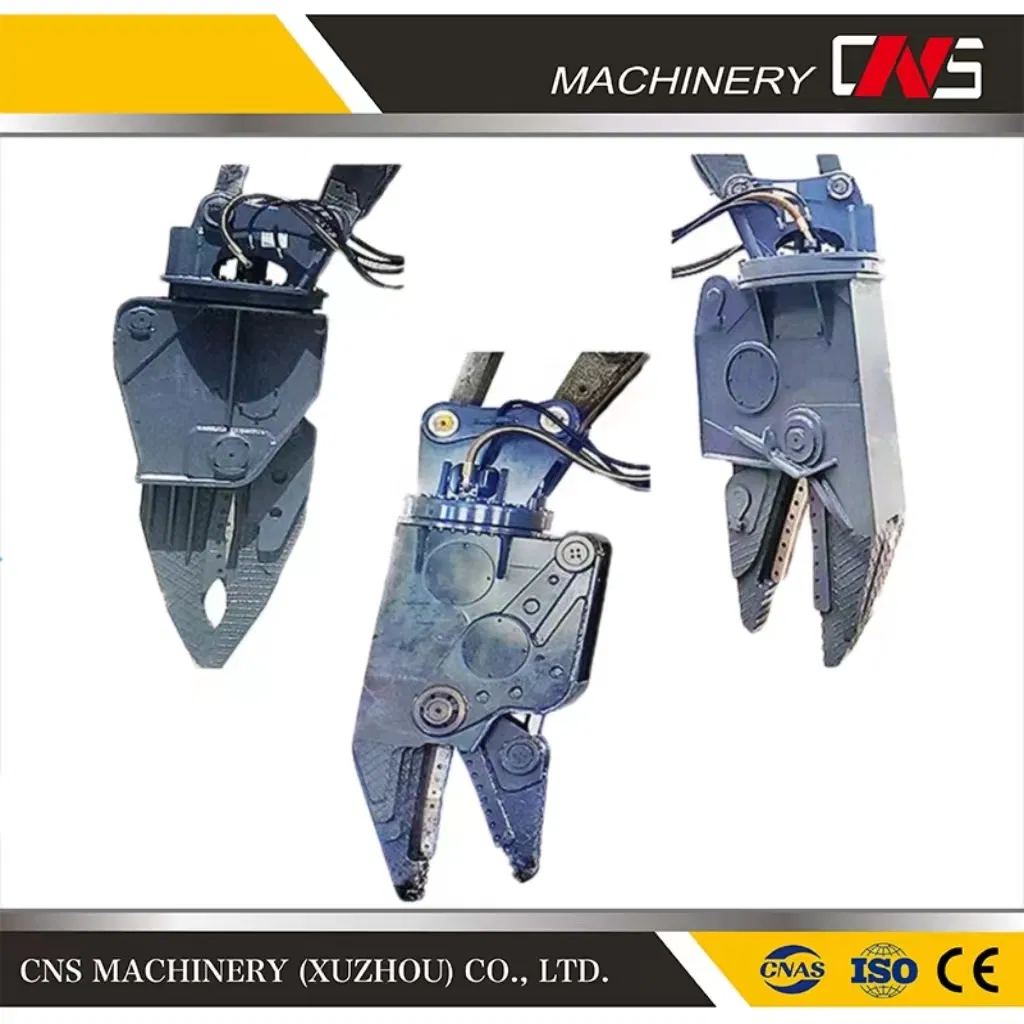 Máquina de corte para excavadora, cortadora de árboles para grúa, equipo de tala telescópico, cortadora de excavadora forestal