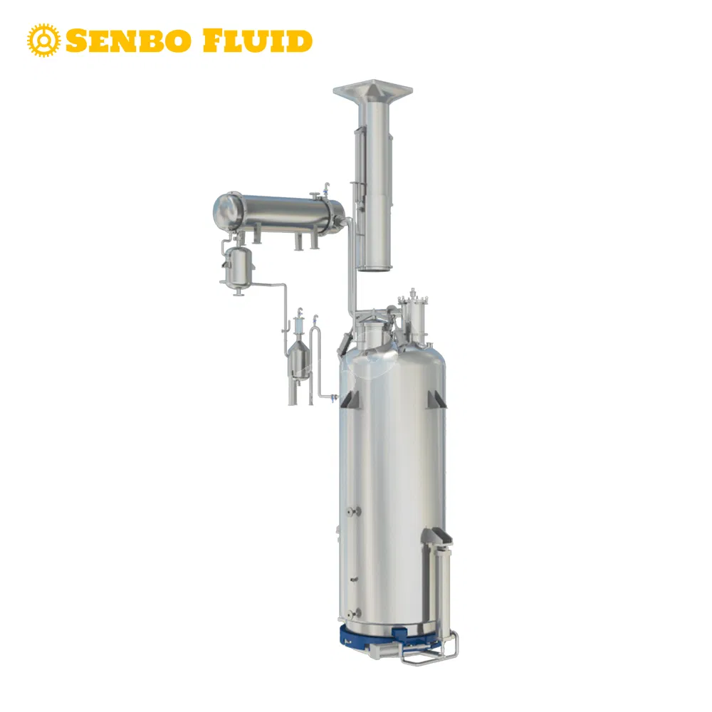 Máquina de tanque de extracción de café industrial de acero inoxidable para extractor de bebidas