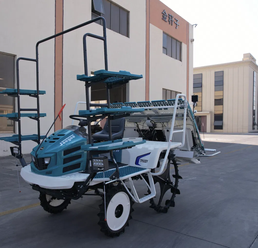 Transplantadora de arroz mini duradera de caminar para necesidades de agricultura a gran escala