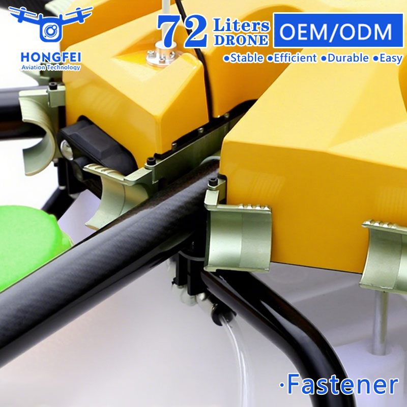 Max 80kg Carga 72 Litros 8 Drones Agrícolas de Eje para la Agricultura - Drone de Carga Grande para Protección de Cultivos en Venta