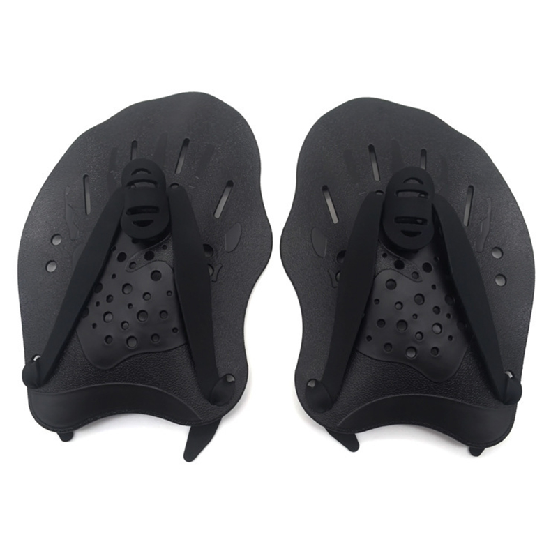 Palas de entrenamiento de natación con correas ajustables para hombres y mujeres Wyz13120