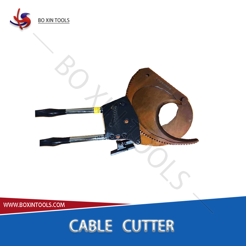Cortador de cable de Cu/Al con mangos telescópicos Herramientas manuales para pelar y cortar cables Alicate