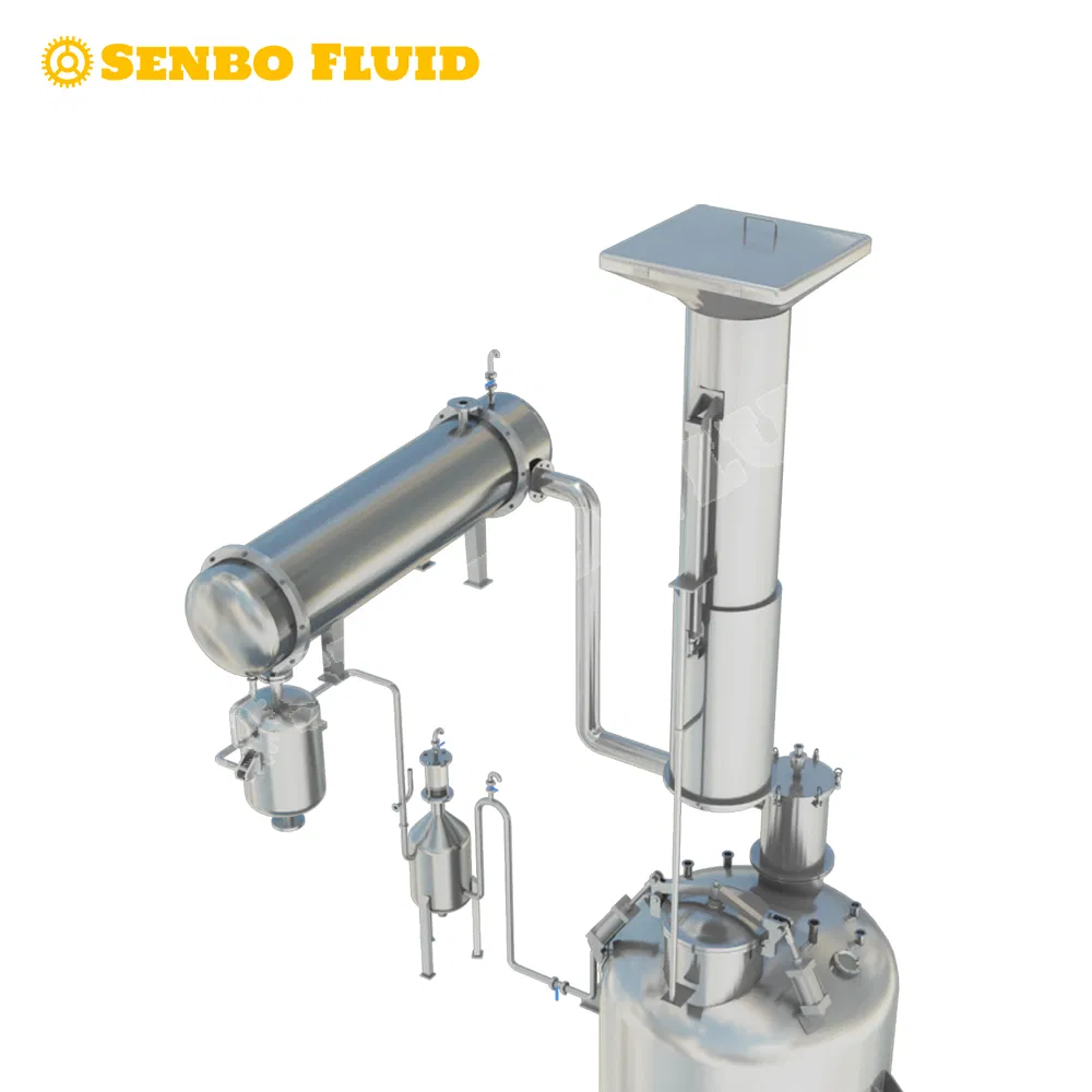 Tanque Extractor de Perfume Automático de Acero Inoxidable Certificado por ASME 316 de Alta Eficiencia