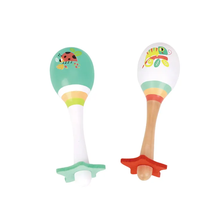 Wooden Musical Instruments Drum Montessori Musical Set Wooden Toy for Child