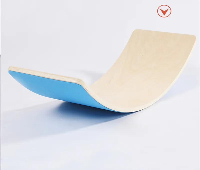 Children Wooden Indoor Yoga Balance Board Fitness and Entertainment Bodyb Toys Baby Room Decoration