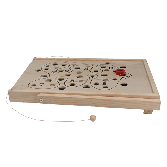 Wooden Math Block Children Adult Interactive Desktop Balance Ball Hand Crank Track Bead Maze Puzzle Educational Game