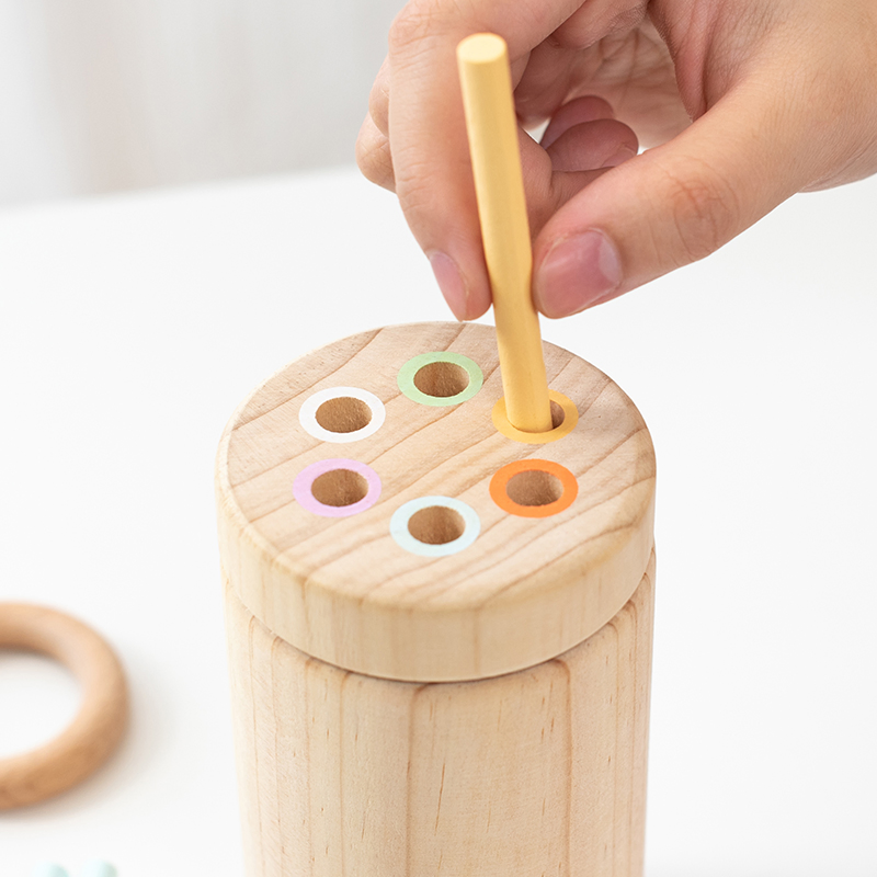 Toddler Safe Wooden Balance Stick Educational Toy