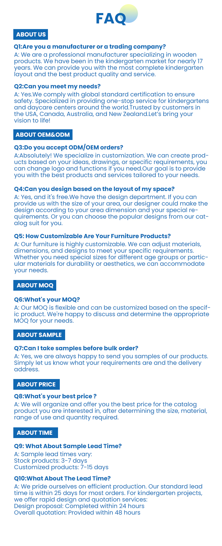 Frequently Asked Questions