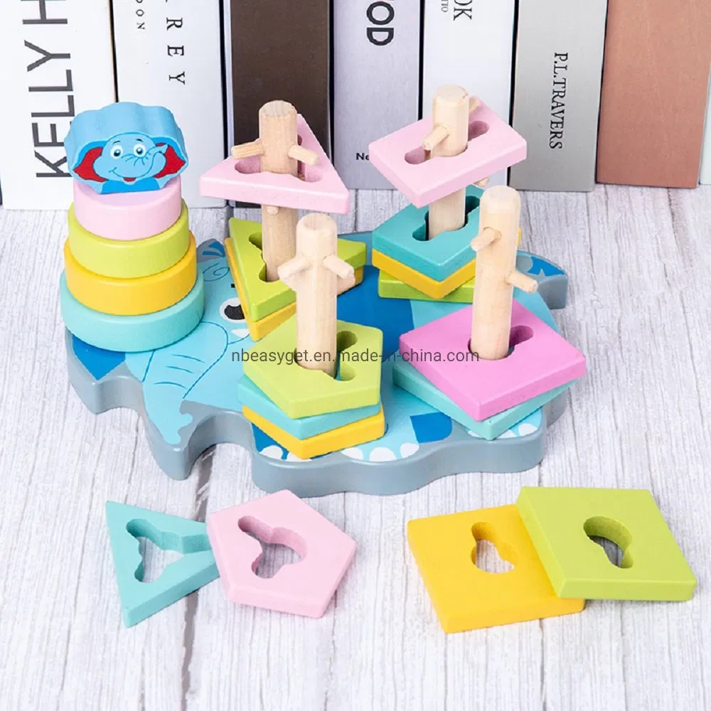 Kids Combo Smart Wooden Toys to Train Dexterity Help Children Increase Fine Motor Skills Ideal Birthday Gift Esg17564