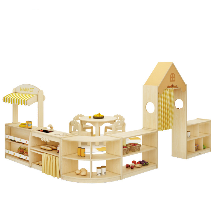 Wooden Kitchen Storage Design