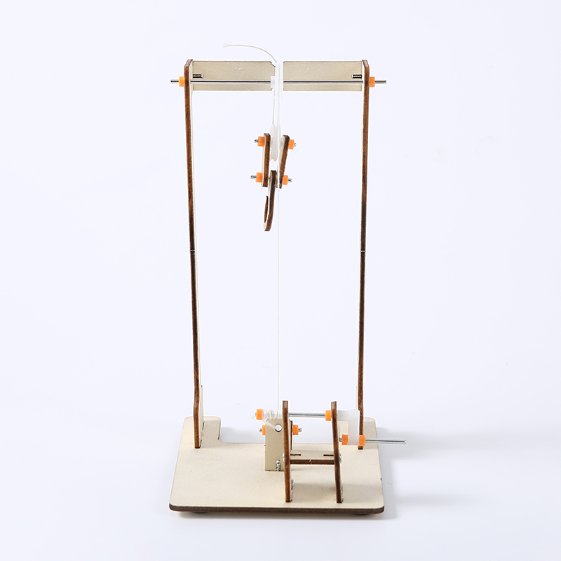 Handmade DIY Wood Model Hand Crane Science Experiment Kit STEM Technology Puzzle 3D Laser Cut Eco-friendly