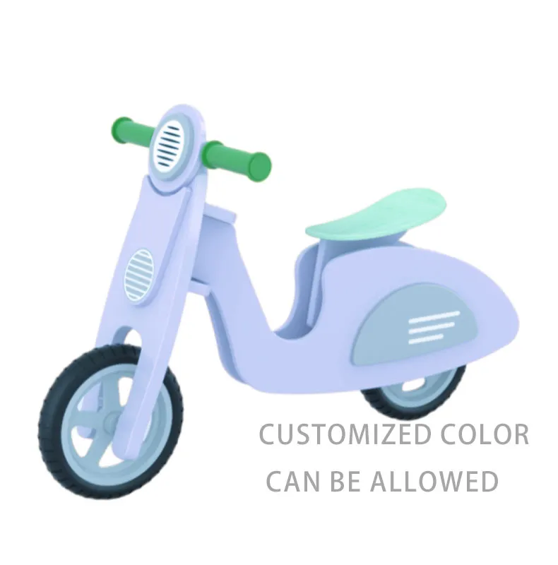 Durable Wooden Balance Bike for Kids - Perfect Toddler Toy