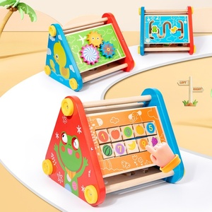 Multifunctional Wooden Educational Toys for Kids 2-4 Years Digital Color Cognition Parent-Child Math Learning Toys Juguetes