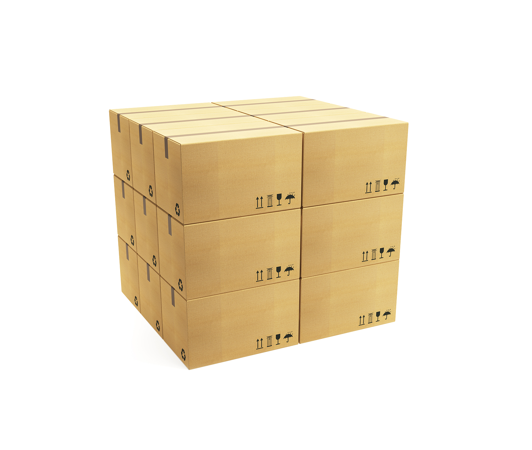 Wooden product bubble wrapping
