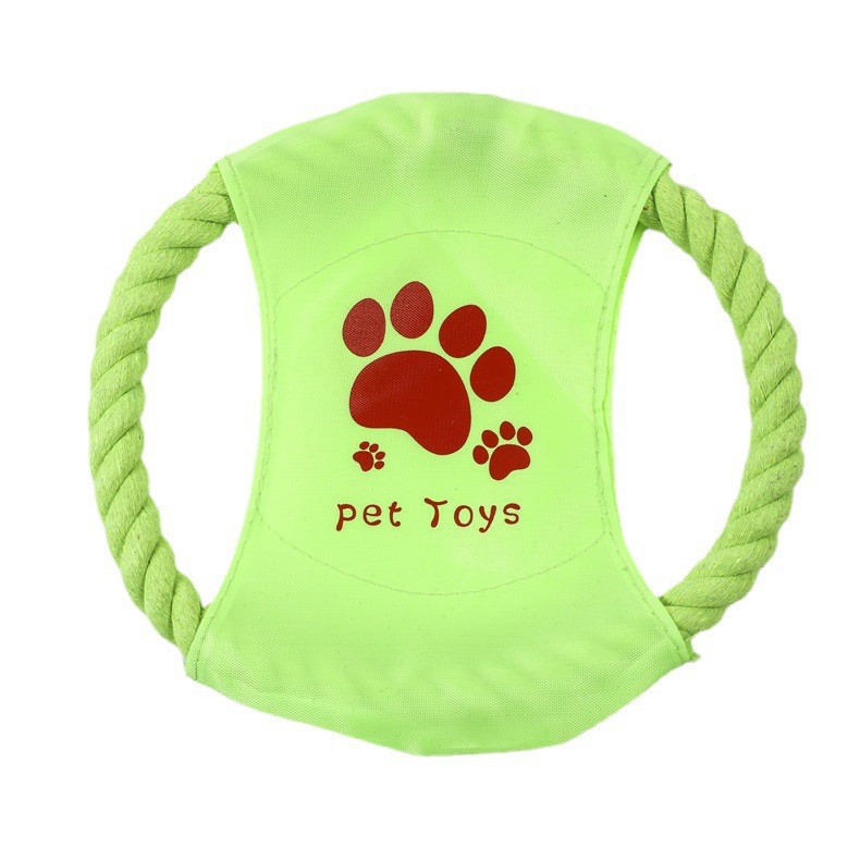 Coffee Wood Dog Chew Bite-resistant Cotton Rope Knot Toy