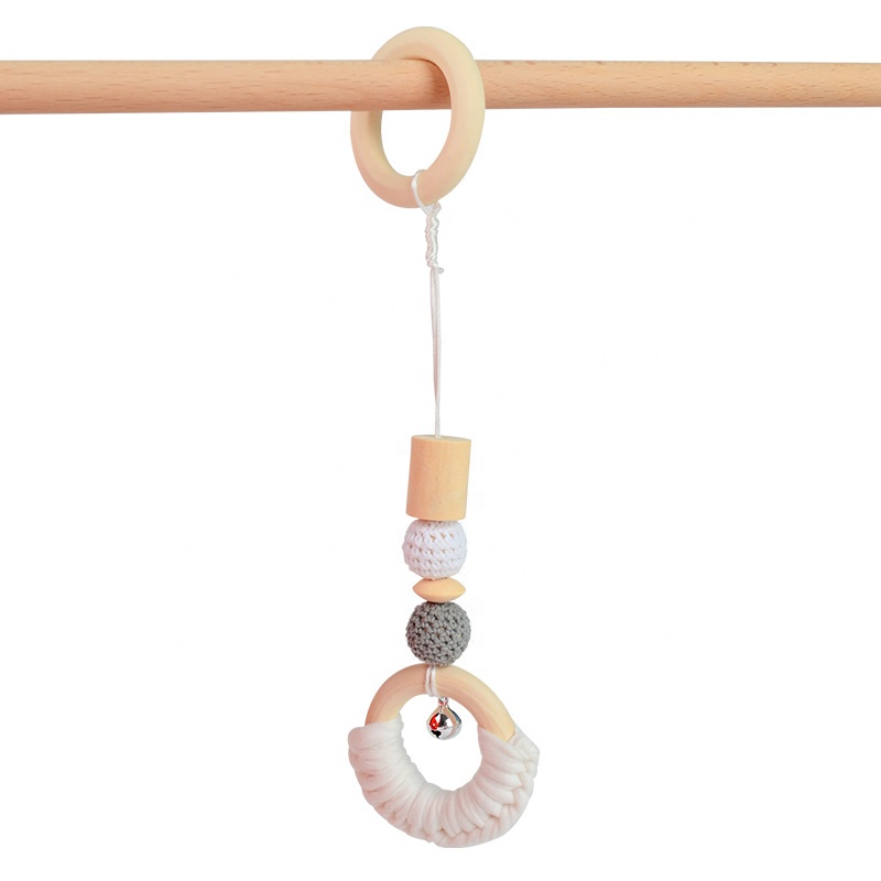 Cheap Price Non-Toxic Environmental Protection Sensory Wooden Baby Activity Play Gym Toys Gift Set for Picnic