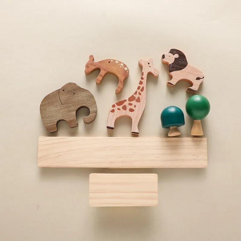 Juegos Y Juguetes Dinosaur Wooden Kids Elephant Camel Balance Game Toys for Children